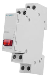 SIEMENS Taster REG 230VAC rt Signlamp 5TE5800 LED 1TE