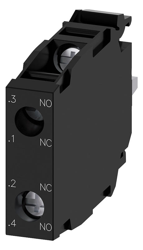 SIEMENS Hilfsschalterblock 1S 1Ö 1W 3SU1400-1AA10-1FA0 Frontbef 4A/AC