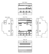 SIEMENS SPS-Steuerung modular 24VUC LOGO! 6ED1052-2HB08-0BA2 4RelAusg