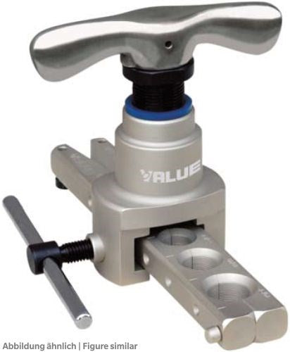 Präzisions-Bördelgerät Value VFT-808L-MI 6,8,10,12,15,16mm und 1/4" bis 3/4"