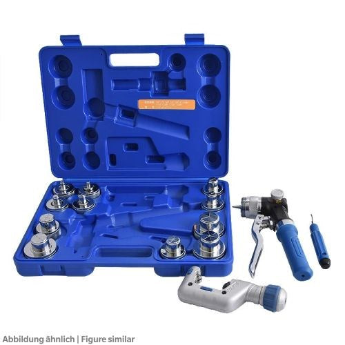 Hydraulischer Expander VHE-42DM, 9 Köpfe 10 bis 42mm mit Zubehör im Koffer