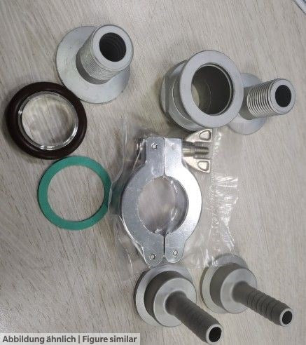 Adapterset KF25-1 für Value VRP-12DN 2xTülle 12mm, 2xStutzen G1/2",1xM30/KF25