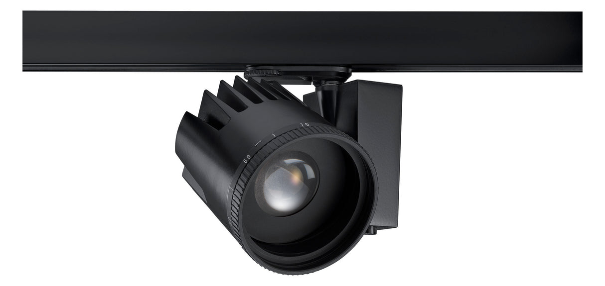 FEILO LED-Schienenstrahler 41W Konv dim Schienenleuchten dim 1LED sw 3000K ws