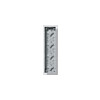 SIEDLE Gehäuse 4f UP gr Kst 100x400x50mm GU 611-4/1-0