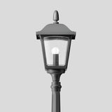 BEGA LED-Aufsatzleuchte 13,6W 76mm 3000K 84046K3 1004lm graphit Alu Gl_strukt
