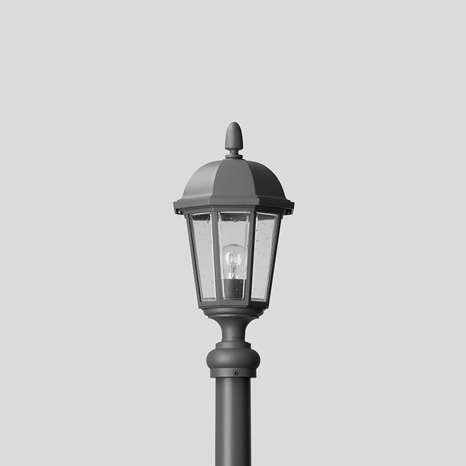 BEGA LED-Aufsatzleuchte 7W 60mm 3000K 84050K3 475lm alu Alu Gl_strukt IP44