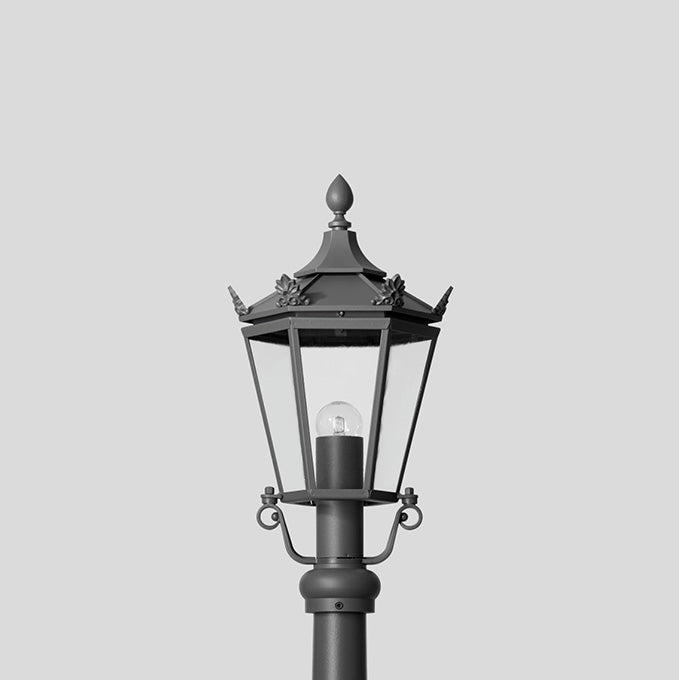 BEGA LED-Aufsatzleuchte 7W 60mm 3000K 84056K3 650lm alu Alu Gl_strukt IP23