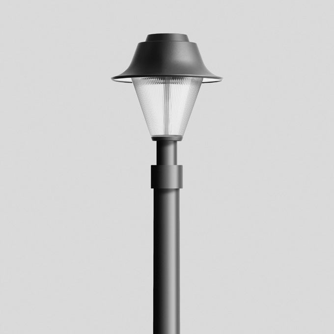 BEGA LED-Aufsatzleuchte 40W 76mm 3000K 84057K3 4353lm graphit Konv Alu IP65