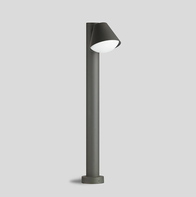 BEGA LED-Pollerleuchte 7W IP64 E27 3000K 84073K3 805lm graphit Alu Gl_opal