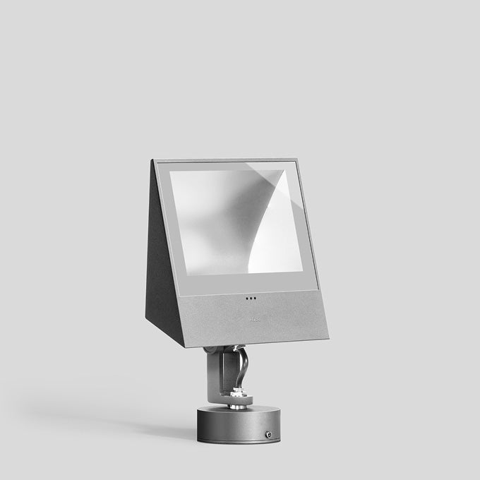 BEGA LED-Anbaustrahler 22W Konv DALI si 84098AK3 1LED 3000K ws 2516lm si mt Alu