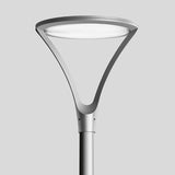 BEGA LED-Aufsatzleuchte 25,8W 76mm 3000K 84121AK3 2415lm si Konv Alu Kst_strukt