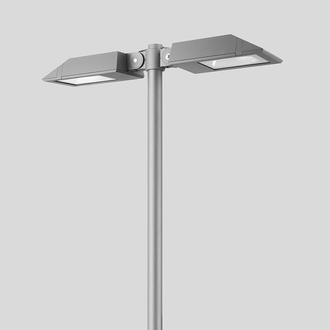 BEGA LED-Aufsatzleuchte 52W 76mm 3000K 84124AK3 6868lm si Konv Alu Kst_strukt