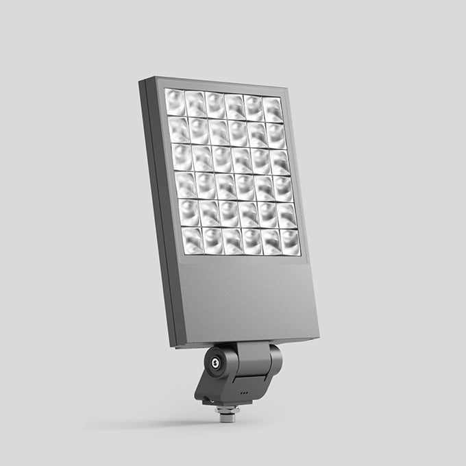 BEGA LED-Anbaustrahler 105W Konv DALI si 84235AK3 4LEDs 3000K ws 9869lm si mt