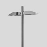 BEGA LED-Aufsatzleuchte 50W 76mm 3000K 84248AK3 6512lm si Konv Alu Gl_tr IP66