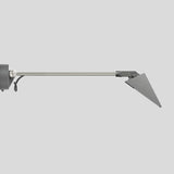 BEGA LED-Anbaustrahler 13W Konv 1LED si 84258AK3 3000K ws 1332lm si mt RF:mt
