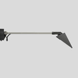 BEGA LED-Anbaustrahler 13W Konv 1LED ws 84258K3 graphit 3000K 1332lm graphit mt