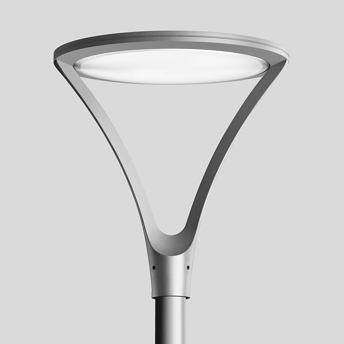 BEGA LED-Aufsatzleuchte 110W 76mm 4000K 84306AK4 8386lm si Konv Alu Kst_strukt
