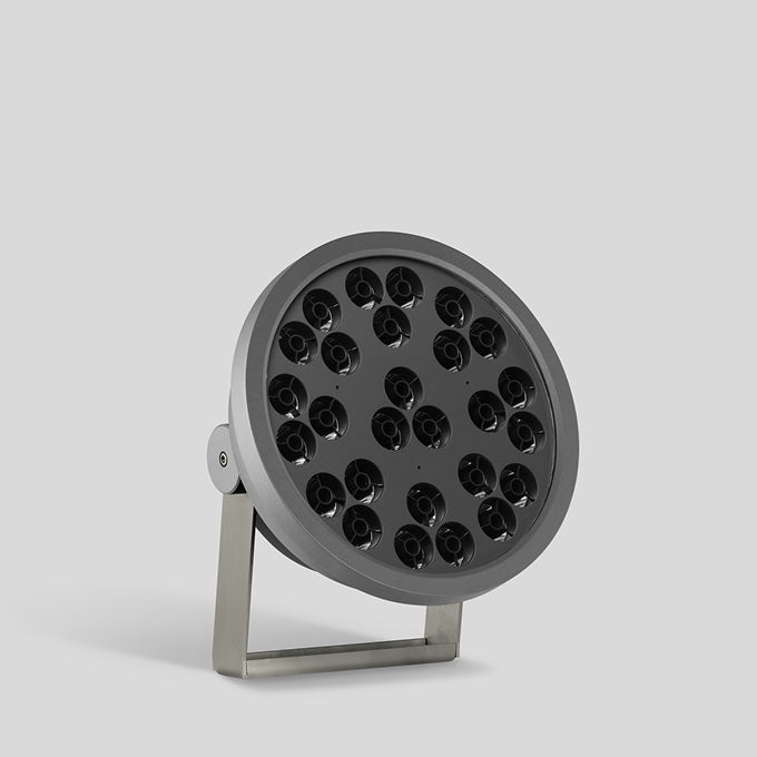 BEGA LED-Anbaustrahler 106W Konv DALI ws 84328K3 1LED graphit 3000K 3802lm mt
