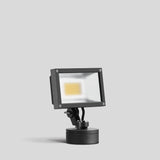 BEGA LED-Anbaustrahler 10W Konv 1LED ws 84360K3 graphit 3000K 960lm graphit mt