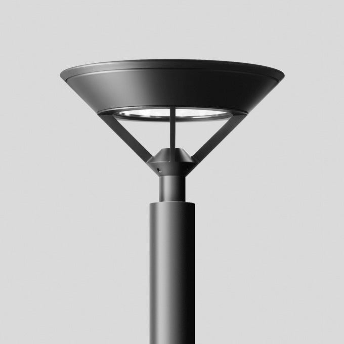 BEGA LED-Aufsatzleuchte 25,8W 76mm 3000K 84403K3 2531lm graphit Konv Alu IP65