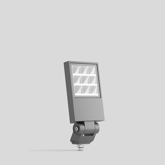BEGA LED-Anbaustrahler 26,6W Konv DALI 84449AK3 1LED si 3000K ws 2438lm si mt