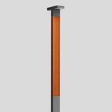 BEGA LED-Wegeleuchte 38,3W IP65 4000K 84469K4 5042lm graphit Holz Gl_strukt