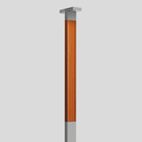 BEGA LED-Wegeleuchte 36W IP65 3000K si 84471AK3 3796lm Holz Gl_strukt