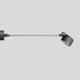 BEGA LED-Anbaustrahler 9,4W Konv DALI ws 84491K4 1LED graphit 4000K 975lm mt Alu