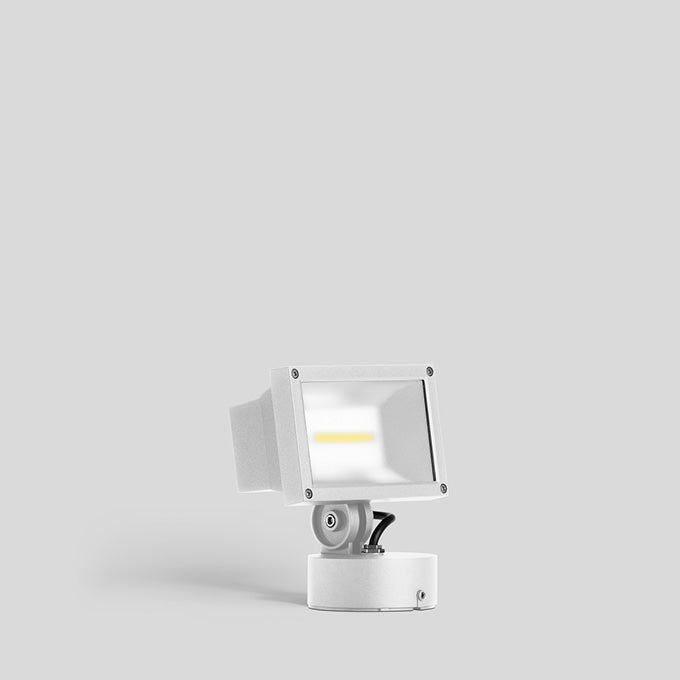 BEGA LED-Anbaustrahler 11,9W Konv 1LED 84507WK4 ws 4000K ws 1184lm ws mt RF:mt