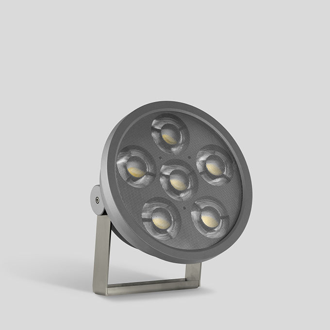 BEGA LED-Anbaustrahler 134W Konv DALI ws 84519K4 6LEDs graphit 4000K 7434lm mt
