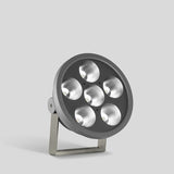 BEGA LED-Anbaustrahler 132W Konv DALI mt 84529 6LEDs graphit RGBW 8335lm graphit