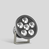 BEGA LED-Anbaustrahler 132W Konv DALI mt 84550 6LEDs graphit 4000K RGBW 8342lm