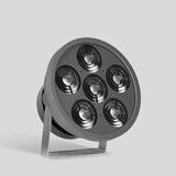 BEGA LED-Anbaustrahler 260W Konv DALI mt 84551 6LEDs graphit 4000K RGBW 16384lm
