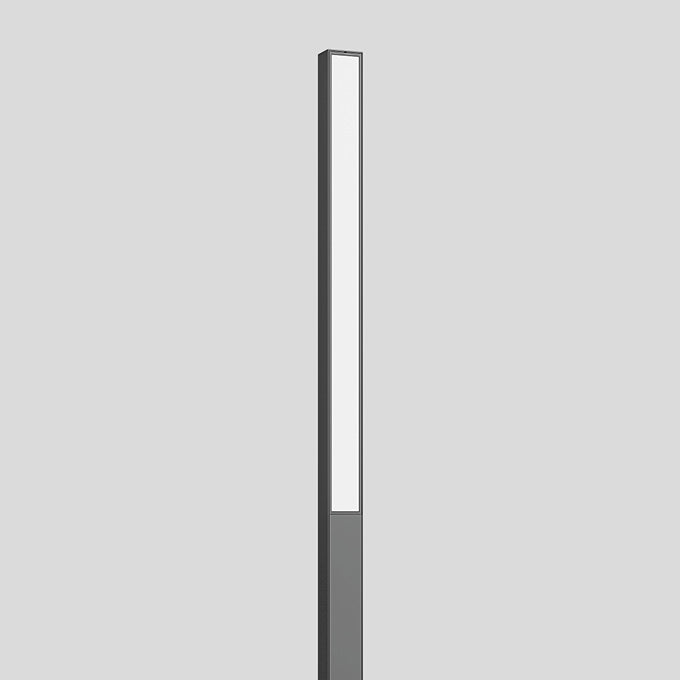 BEGA LED-Wegeleuchte 51,2W IP65 4000K si 84577AK4 3466lm Alu Gl_opal