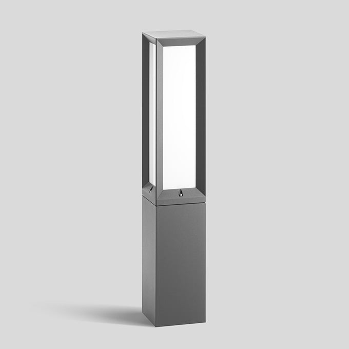 BEGA LED-Pollerleuchte 35,5W IP65 4000K 84668AK4 3259lm si Alu Kst_opal