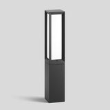 BEGA LED-Pollerleuchte 35,5W IP65 3000K 84668K3 3173lm graphit Alu Kst_opal