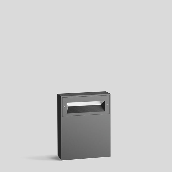 BEGA LED-Pollerleuchte 15W IP65 4000K 84671K4 1340lm graphit Alu Gl_opal