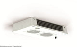 Deckenluftkühler Küba KDC 353-4BE m.Abtauung, LA=7mm zweiseit. ausblasend