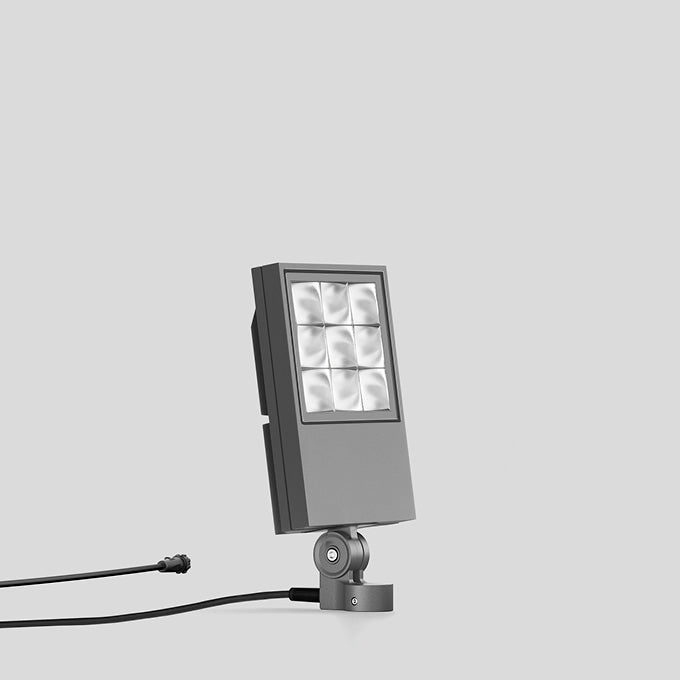 BEGA LED-Anbaustrahler 27W Konv 1LED si UniLink 84853AK4 4000K ws 2855lm si mt