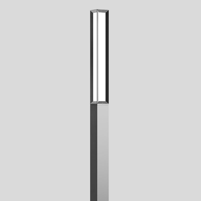 BEGA LED-Wegeleuchte 60,7W IP65 4000K si 84876AK4 7213lm Alu Kst_opal