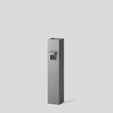 BEGA Steckdosensäule Metall si 1Steckd 84917A 815x160x160mm IP44
