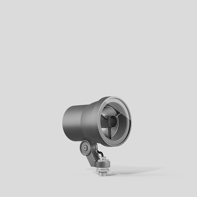 BEGA LED-Anbaustrahler 12,5W Konv DALI 84923AK3 1LED si 3000K ws 601lm si mt