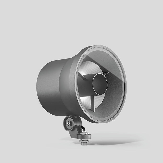 BEGA LED-Anbaustrahler 78W Konv DALI si 84927AK3 1LED 3000K ws 4987lm si mt Alu