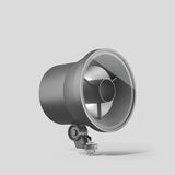 BEGA LED-Anbaustrahler 78W Konv DALI si 84927AK4 1LED 4000K ws 5063lm si mt Alu