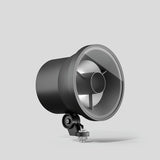 BEGA LED-Anbaustrahler 78W Konv DALI ws 84927K3 1LED graphit 3000K 4987lm mt