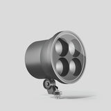 BEGA LED-Anbaustrahler 108W Konv DALI si 84932AK4 1LED 4000K ws 8991lm si mt Alu