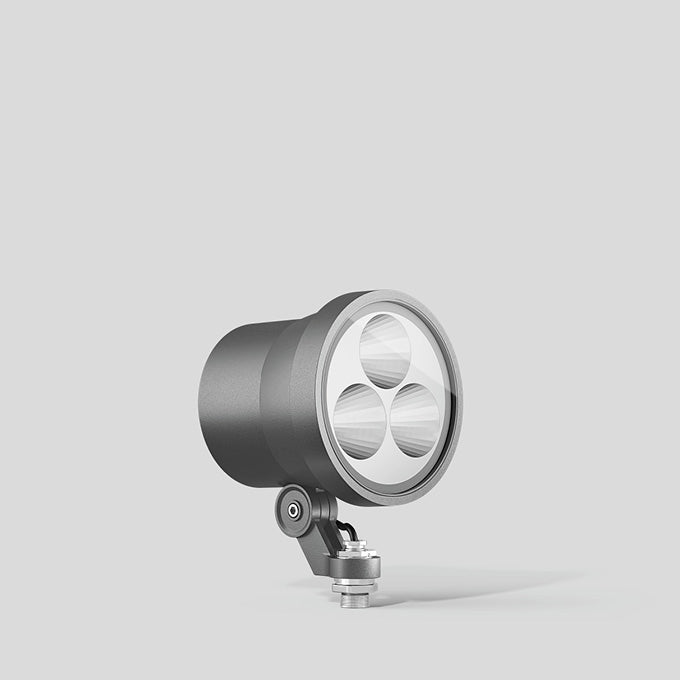 BEGA LED-Anbaustrahler 24W Konv DALI si 84940A 1LED 4000K RGBW 1288lm si mt Alu
