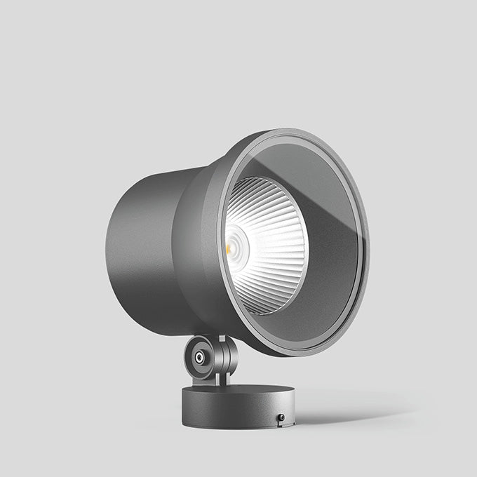 BEGA LED-Anbaustrahler 76,1W Konv DALI 84956AK3 1LED si 3000K ws 7837lm si mt