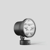BEGA LED-Anbaustrahler 38,6W Konv DALI 84966 1LED graphit 4000K RGBW 2076lm mt