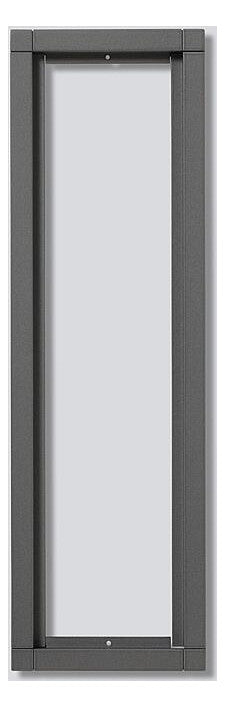 SIEDLE Rahmen-Türstation 4f UP dgr Alu KR 611-4/1-0 DG 431x131x15mm